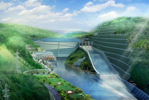 定南老挝南塔河1号水电站项目